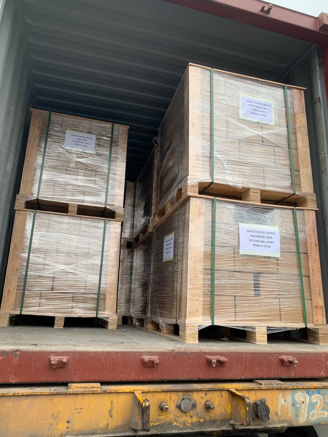 Educación de ejercicios Impresión de libros de matemáticas en inglés listos para su envío