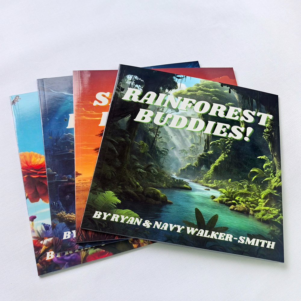 Servicio de impresión de libros infantiles con estuche.