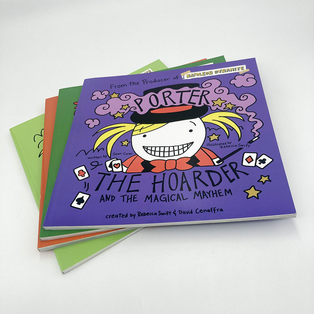 Impresión de libros de cuentos para niños en china, impresora de libro de China