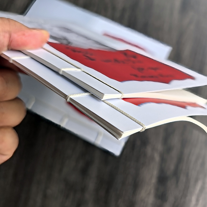 Fábrica de libros encuadernados cosidos japoneses tradicionales chinos