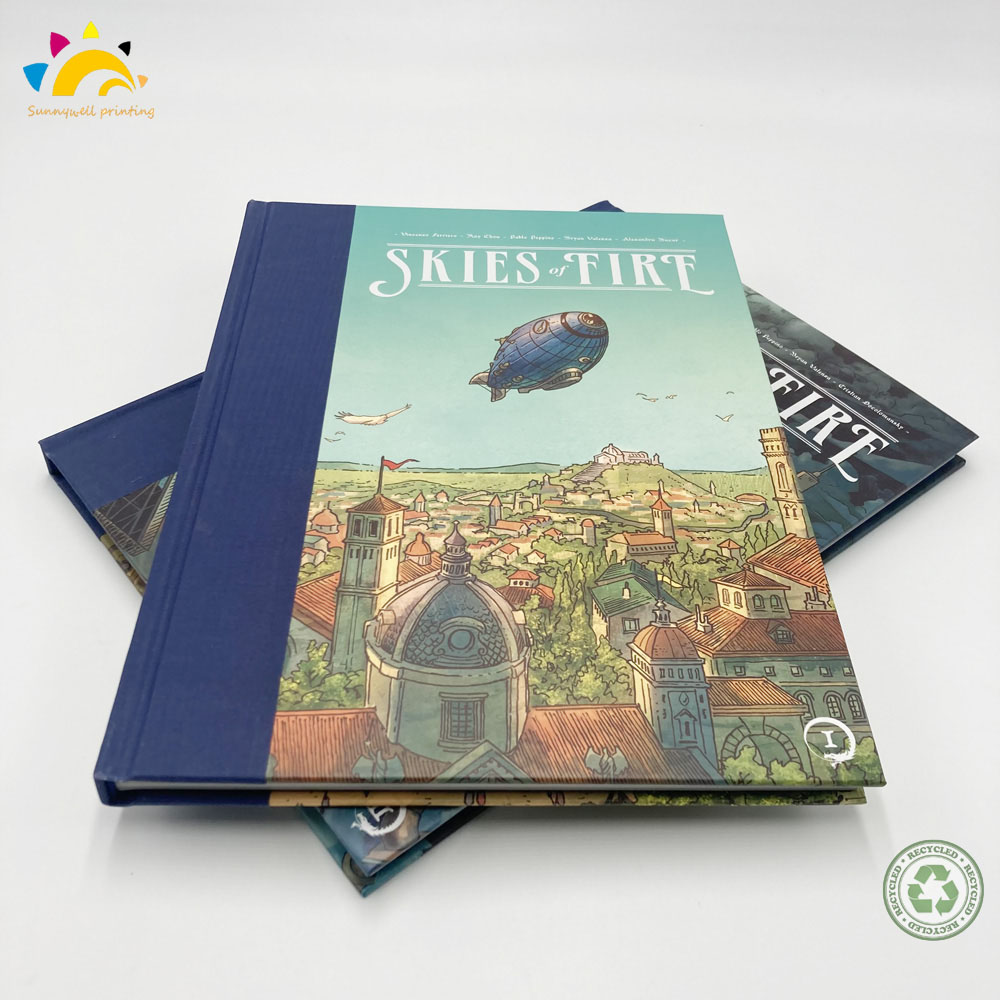 Cómic de alta calidad, impresión de cómics de silla de montar