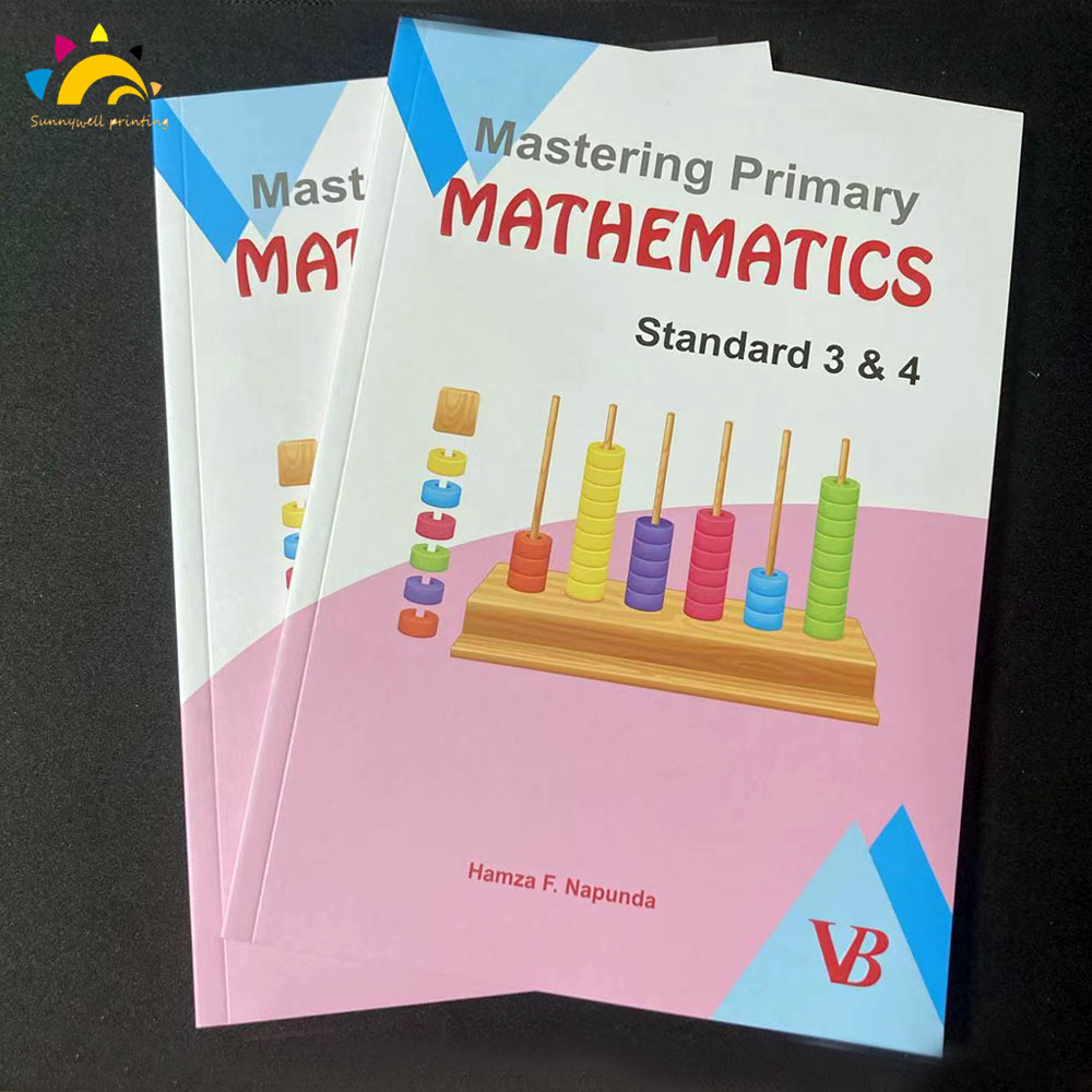 Libro de matemáticas Mathmatic Ejercicio Libro de impresión directa Fábrica