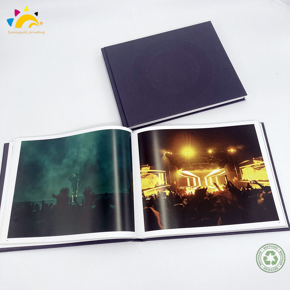 Impresión de libros fotográficos fotográficos y encuadernación
