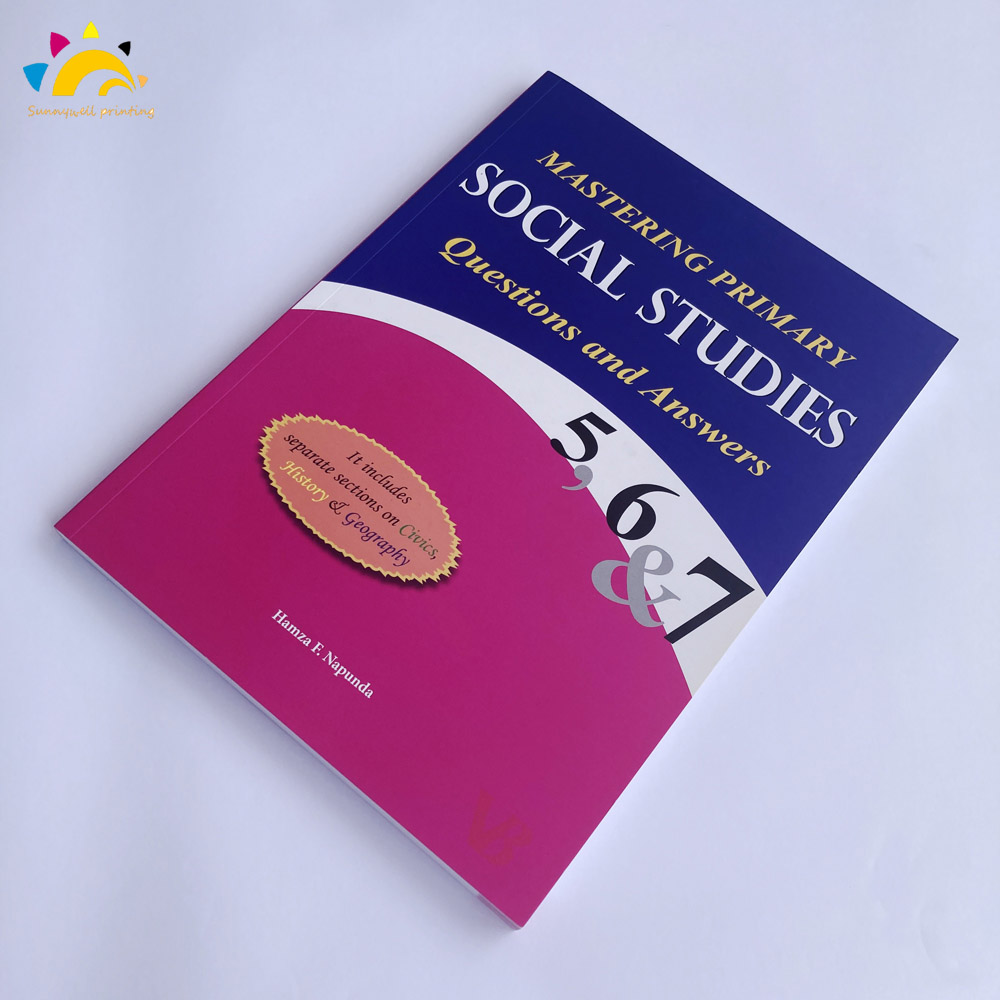 Estudio social Ercise Book Factory de impresión directa